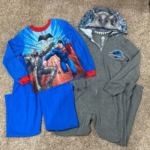 Bundle of 2 Boys Size 10-12 pajamas